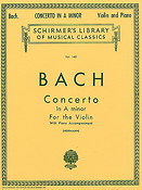 J.S Bach: Violin Concerto No.1 In A Minor BWV1041 (Violin/Piano)