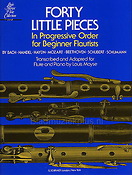 Louis Moyse: Forty Little Pieces In Progressive Order fuer Beginner Flutists