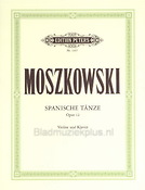 Moszkowski: Spanische Tänze op. 12 (Viool, Piano)