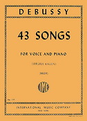 Debussy: 43 Songs (Sopraan)