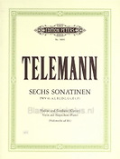 Telemann: 6 Sonatinen (Viool, Piano) 