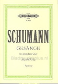 Robert Schumann:  Ausgewaehlte Gesange  