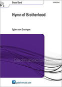 Egbert van Groningen: Hymn of Brotherhood (Partituur Brassband)