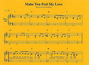 Adele: Make You Feel My Love Piano