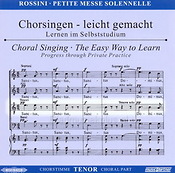 Rossini: Petite Messe solennelle (1863) (CD Chorstimme Tenor)