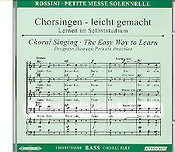 Rossini: Petite Messe solennelle (1863) (CD Chorstimme Bas)