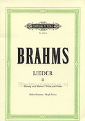 Brahms: Lieder Band 2 Ausgewaehlte Lieder (Sopraan)
