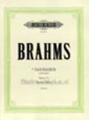 Brahms: Sieben Fantasien Op. 116 / Seven Fantasias op. 116 (Edition Peters - Urtext)