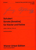 Franz Schubert: Sonatine 2 A Opus 137 D385 