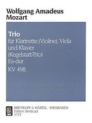 Mozart: Kegelstatt Trio Es-dur KV 498