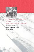 German Music Criticism in the Late 18th Century