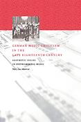 German Music Criticism in the Late 18th Century