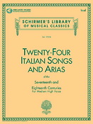 Twenty-Four Italian Songs & Arias - Medium High Voice