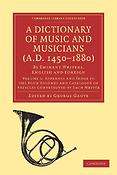 A Dictionary of Music and Musicians