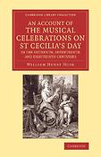 Account of Musical Celebrations on St Cecilias Day