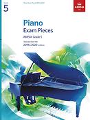 Piano Exam Pieces 2019 and 2020 - Grade 5