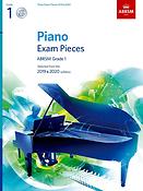 Piano Exam Pieces 2019 and 2020 - Grade 1