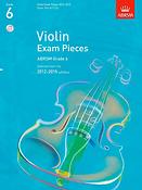 Violin Exam Pieces 20122015, ABRSM Grade 6,