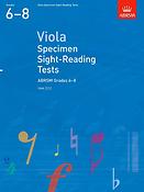 Viola Specimen Sight-Reading Tests,Grades 68