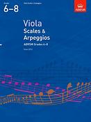 Viola Scales & Arpeggios, ABRSM Grades 68