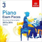 Piano Exam Pieces 2013 & 2014 CD, ABRSM Grade 3