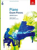 Piano Exam Pieces 2015 & 2016, Grade 6