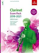 Clarinet Exam Pack Grade 1 2018-2021