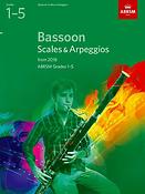 Bassoon Scales and Arpeggios Grades 1-5 From 2018