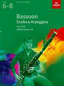 Bassoon Scales and Arpeggios Grades 6-8 From 2018