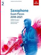 Saxophone Exam Pieces Grade 2 2018-2021