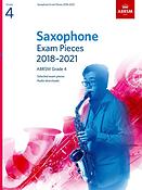 Saxophone Exam Pieces Grade 4 2018-2021
