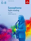 Saxophone Sight-Reading Tests Grades 6-8 From 2018