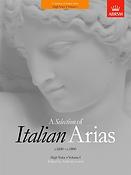 Selection of Italian Arias 1600-1800