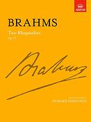 Brahms: Two Rhapsodies Op. 79