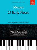 Mozart: 25 Early Pieces