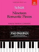 Eduard Schutt: Nineteen Romantic Pieces