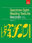 Specimen Sight-Reading Tests for Recorder