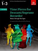 Time Pieces for Descant/Soprano Recorder, Vol. 1