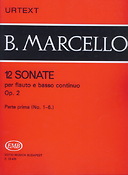 Bernedetto Marcello: 12 Sonaten I per flauro e basso continuo