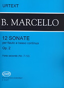 Bernedetto Marcello: 12 Sonaten II per flauro e basso continuo