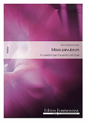 Kees Bornewasser: Missa Parvulorum (SSA, Orgel)