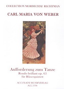 Aufforderung Zum Tanze. Rondo Brillant Op. 65