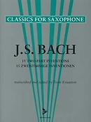 Bach: 15 Two-Part Inventions