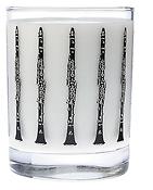 Clear Glass Tumbler: Clarinet
