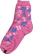 Women's Socks - Notes and Treble Clefs