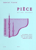 Pierne: Piece En Sol Mineur