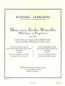 Maxime Alphonse: 200 Etudes Nouvelles 5