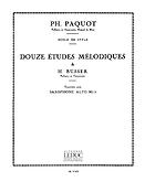 Henri Busser: 12 Etudes Melodiques