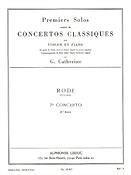 Rode: 7th Concerto - 1st Solo