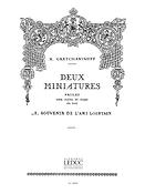 Gretchaninoff: Suite Miniatures Op.145 no 7